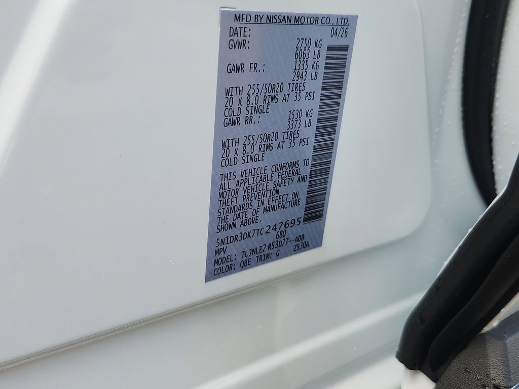 New 2026 Nissan Pathfinder Platinum AWD/4WD image 11