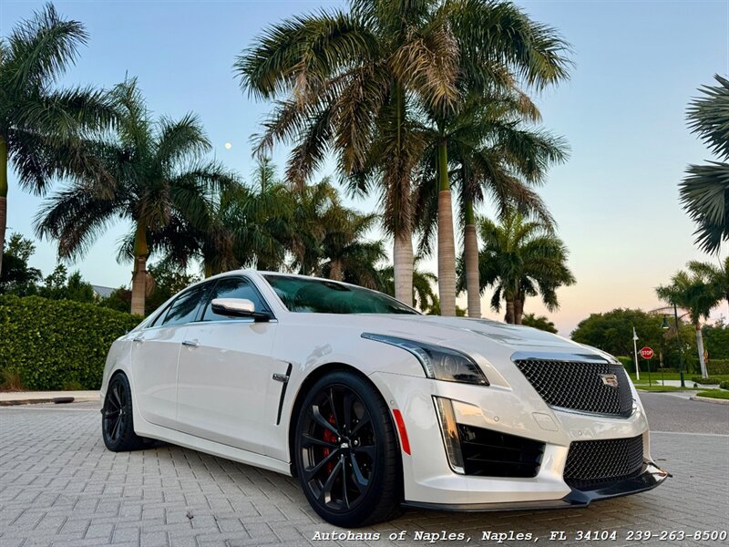 Used 2017 Cadillac CTS V w/ Carbon Fiber Package RWD image 1