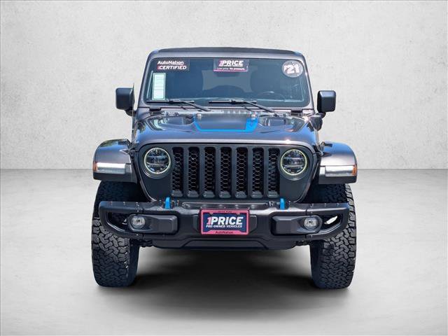 Used 2021 Jeep Wrangler Unlimited Rubicon 4xe w/ Steel Bumper Group AWD/4WD image 2