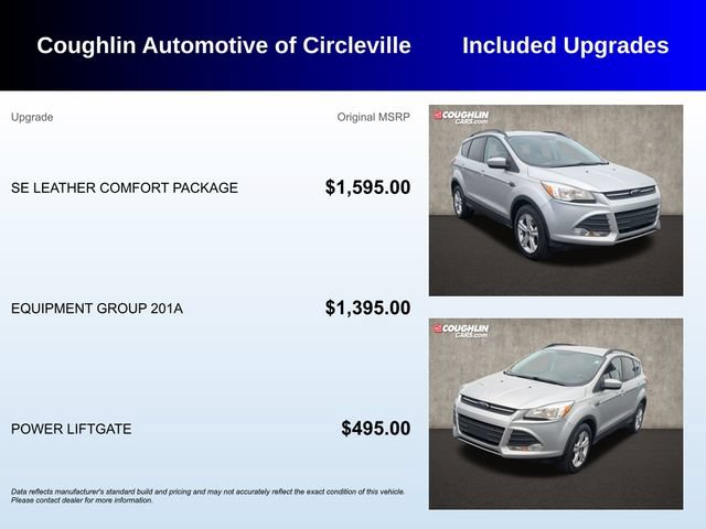 Used 2016 Ford Escape SE w/ SE Leather Comfort Package FWD image 3