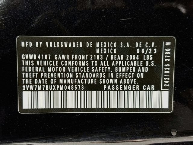 Certified 2023 Volkswagen Jetta SE FWD image 35