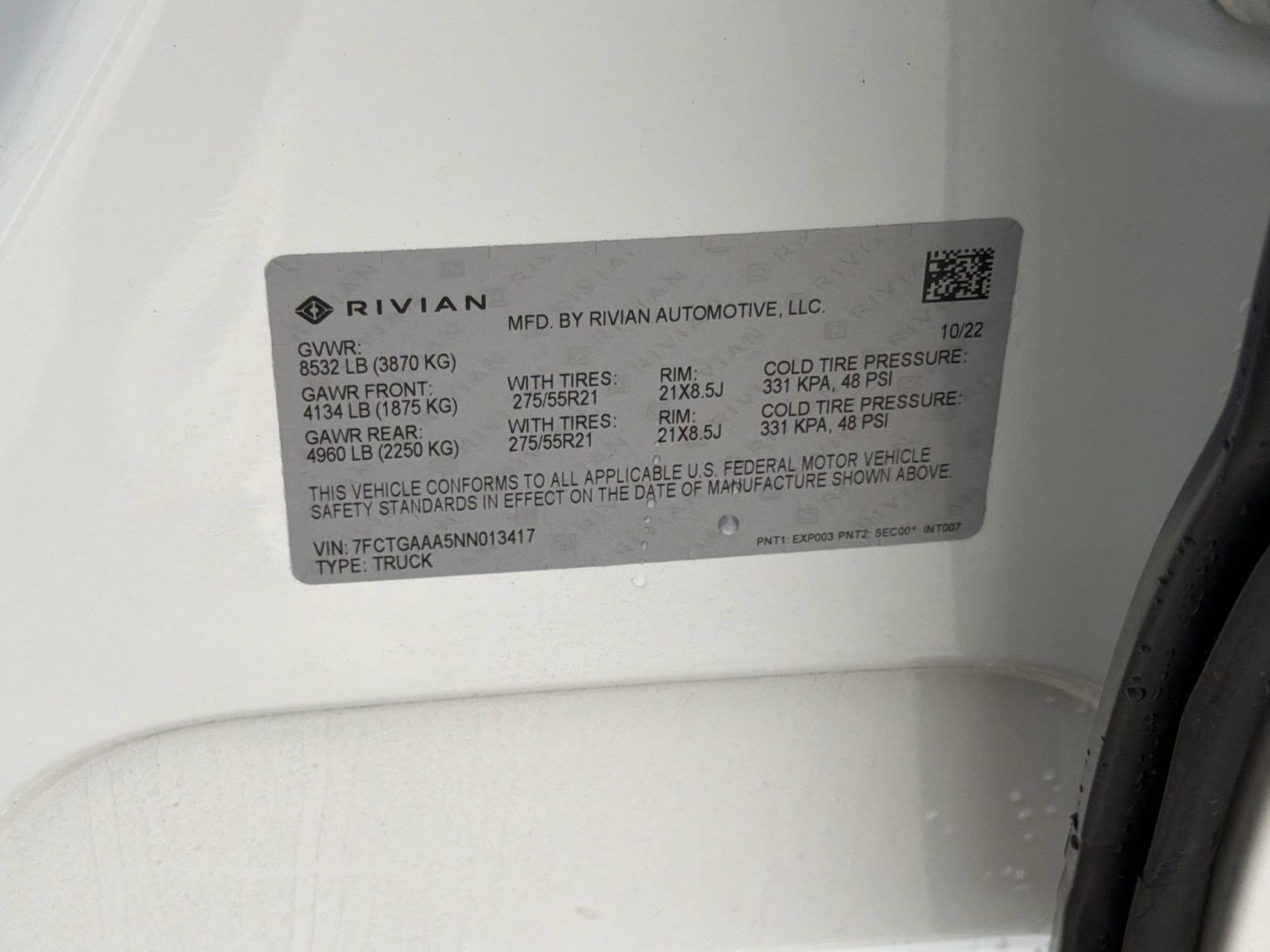 Used 2022 Rivian R1T Adventure AWD/4WD image 23