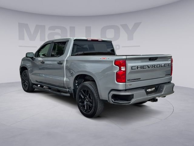 Certified 2024 Chevrolet Silverado 1500 Custom w/ LPO, Dark Essentials Package AWD/4WD image 3