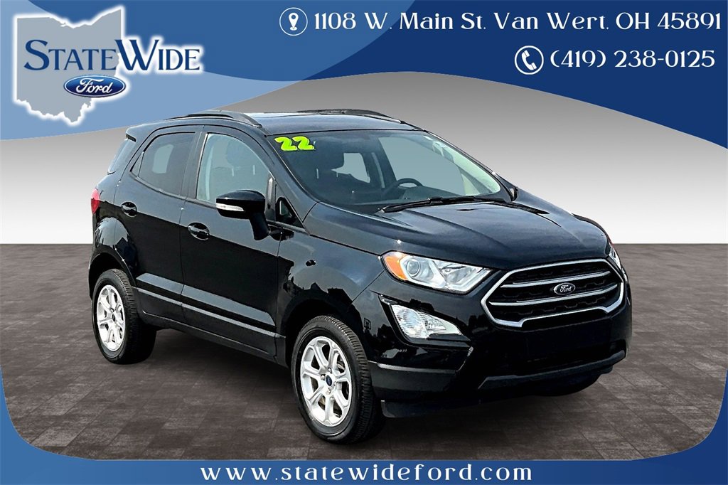 Used 2022 Ford EcoSport SE w/ SE Convenience Package