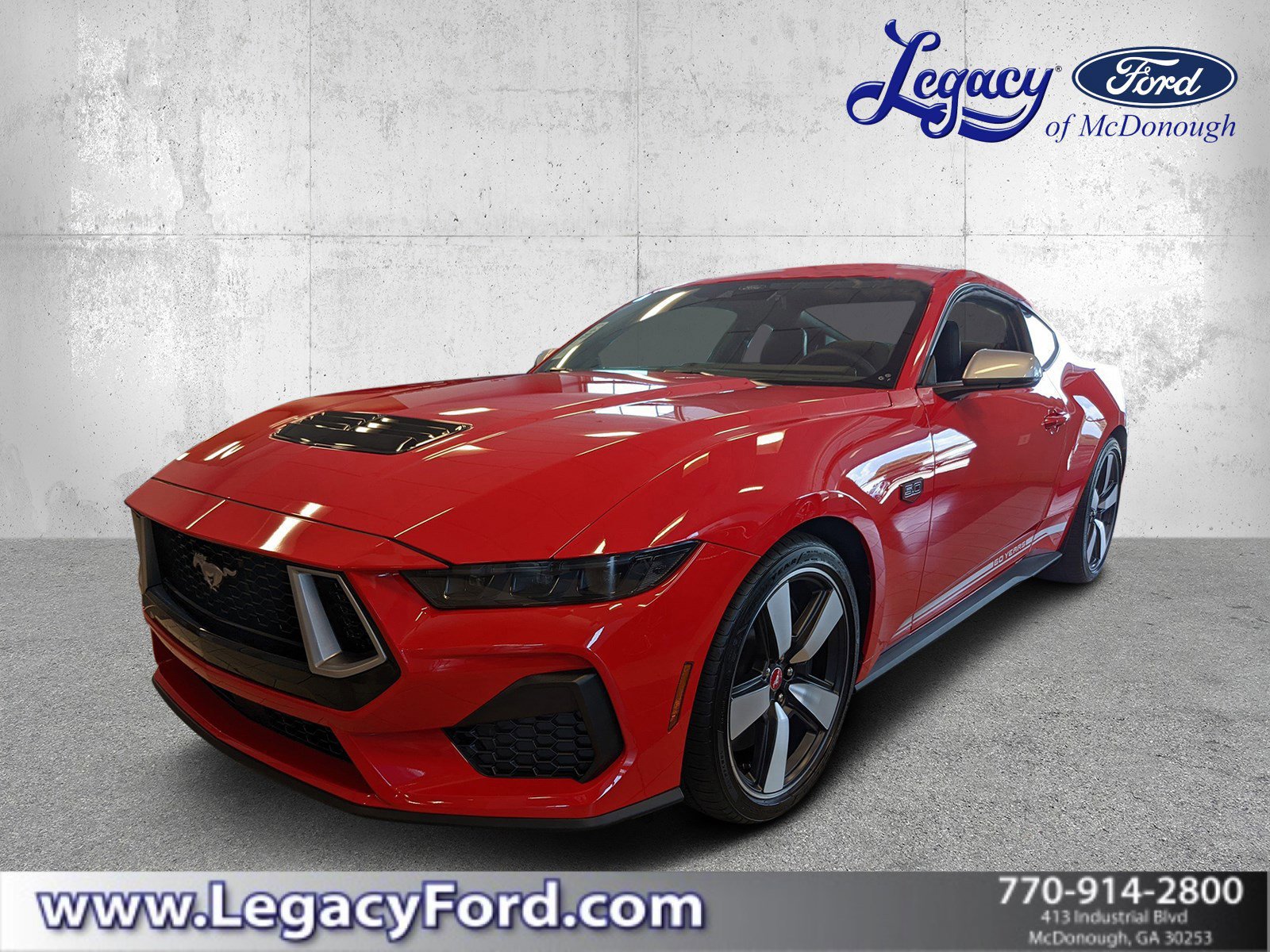 New 2025 Ford Mustang GT Premium w/ 60th Anniversary Package