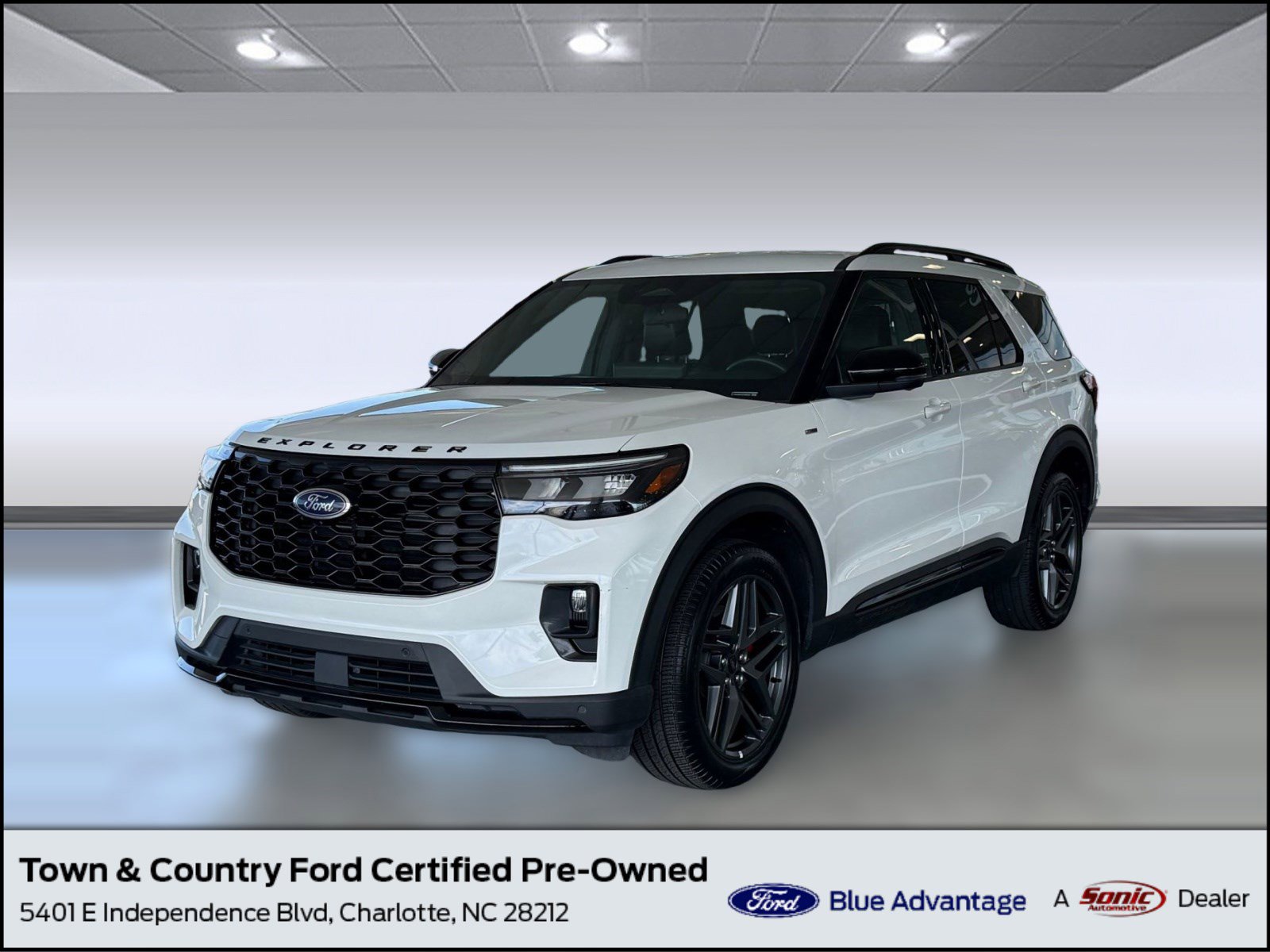 Certified 2025 Ford Explorer ST-Line w/ ST-Line Street Pack