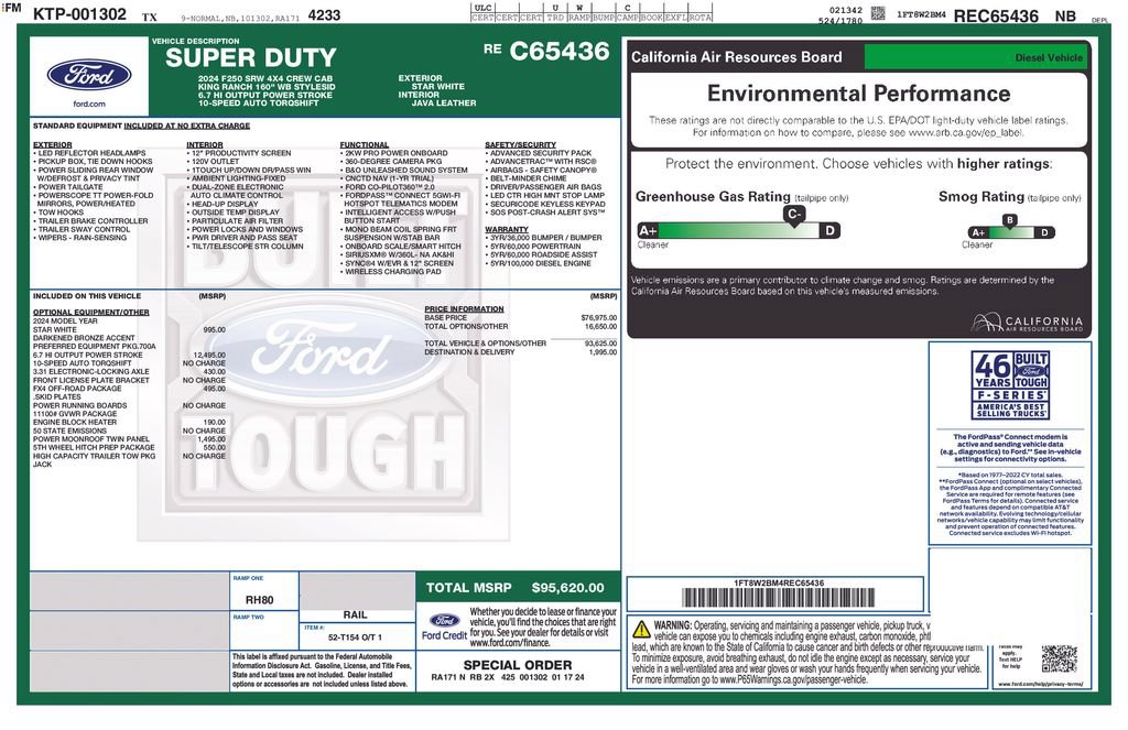 Used 2024 Ford F250 King Ranch AWD/4WD image 42