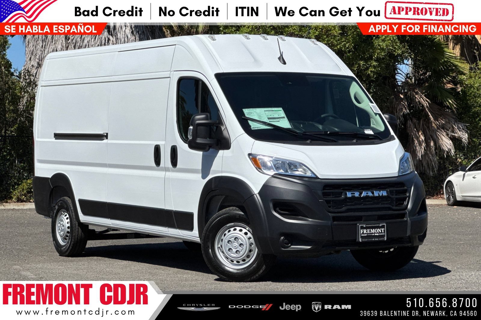 New 2026 RAM ProMaster 2500 FWD 360° Tour