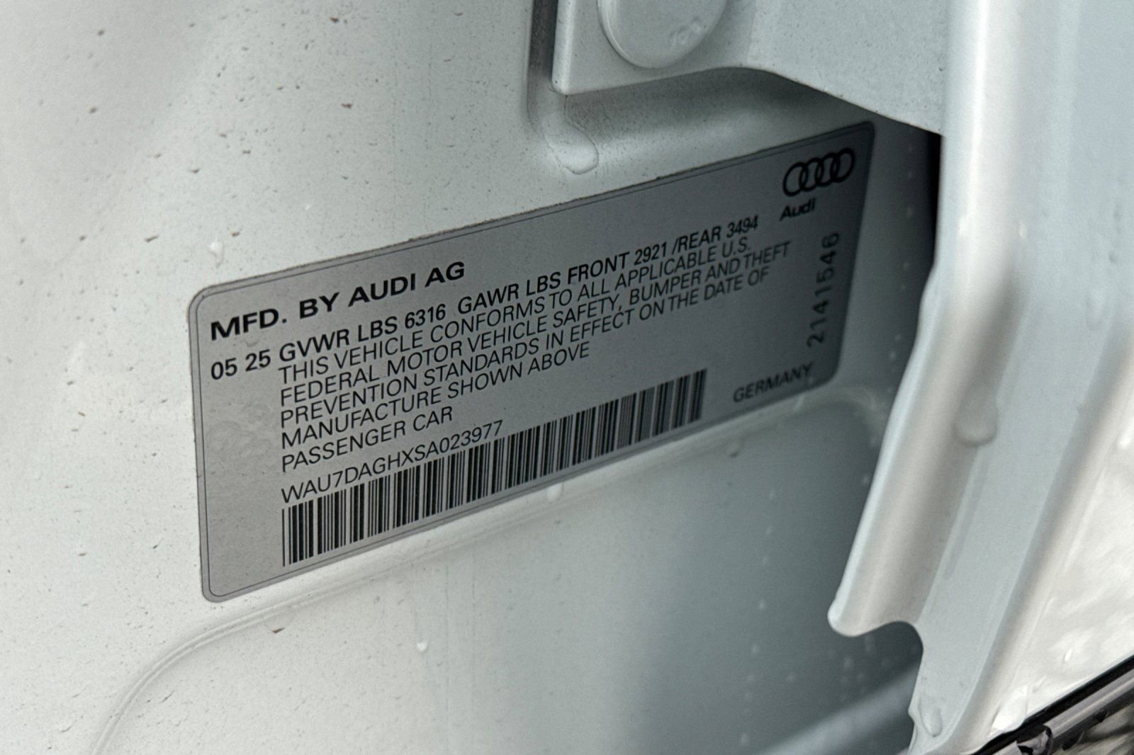 New 2025 Audi A6 e-tron Premium image 23