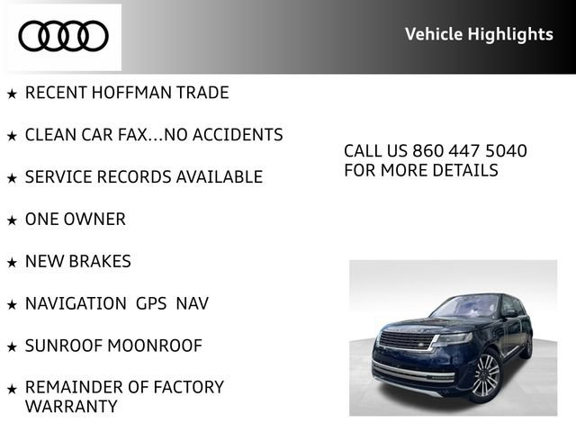 Used 2023 Land Rover Range Rover SE AWD/4WD image 7