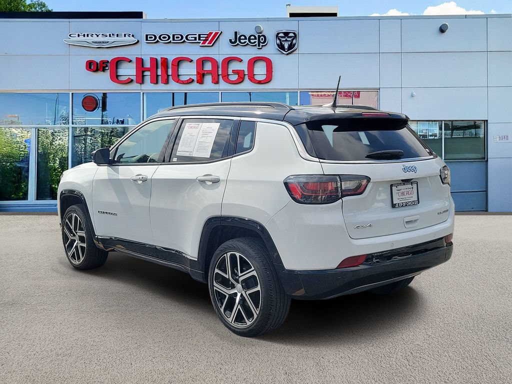 Certified 2024 Jeep Compass Limited w/ Elite Group AWD/4WD image 3