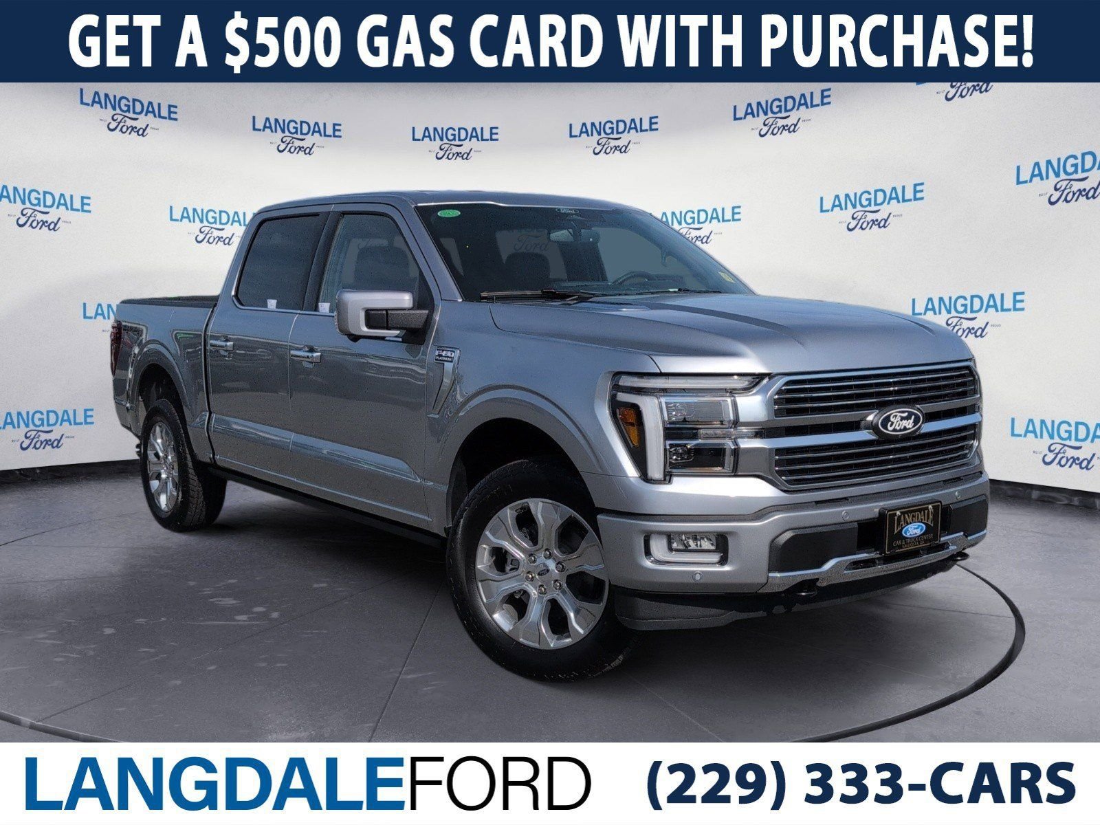 New 2026 Ford F150 Platinum w/ Equipment Group 700A Standard AWD/4WD image 1