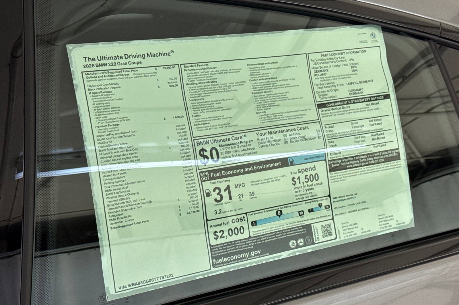 Used 2026 BMW 228i w/ Premium Package FWD image 29