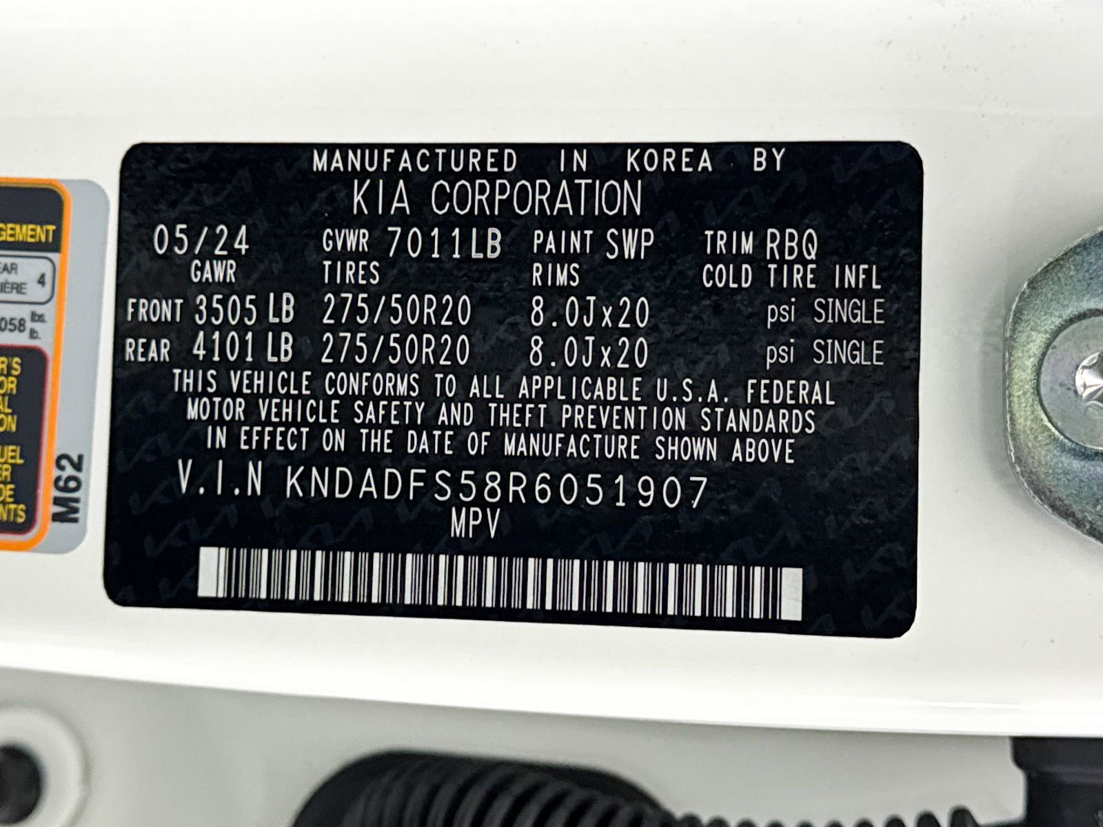 Used 2024 Kia EV9 Wind image 43