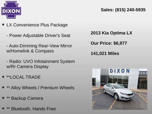 Used 2013 Kia Optima LX w/ Convenience Plus Pkg FWD image 4
