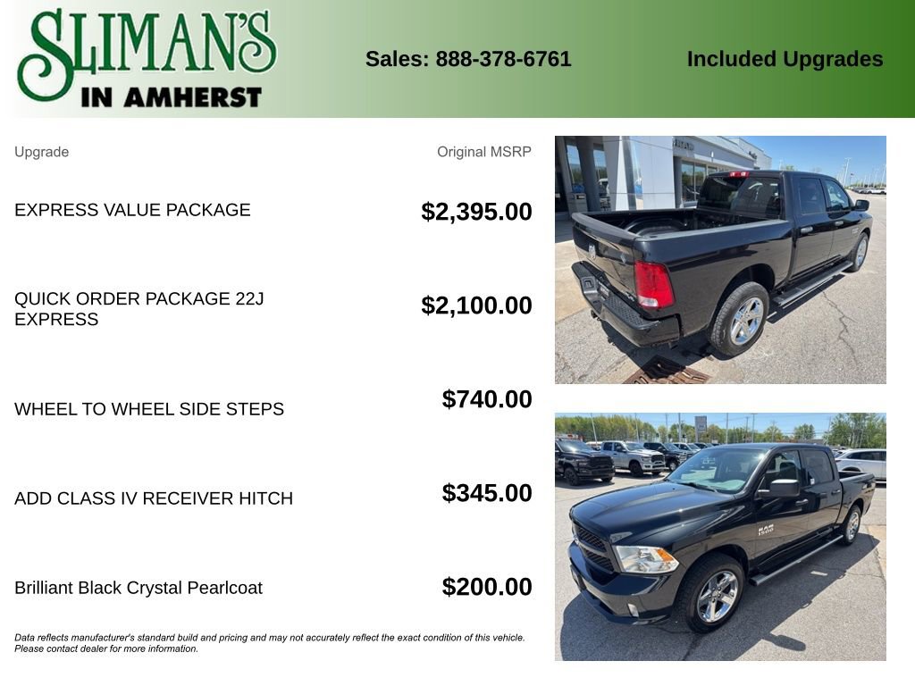 Used 2018 RAM 1500 Express w/ Express Value Package AWD/4WD image 10