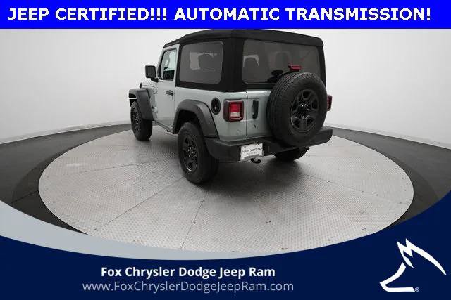 Certified 2024 Jeep Wrangler Sport image 33
