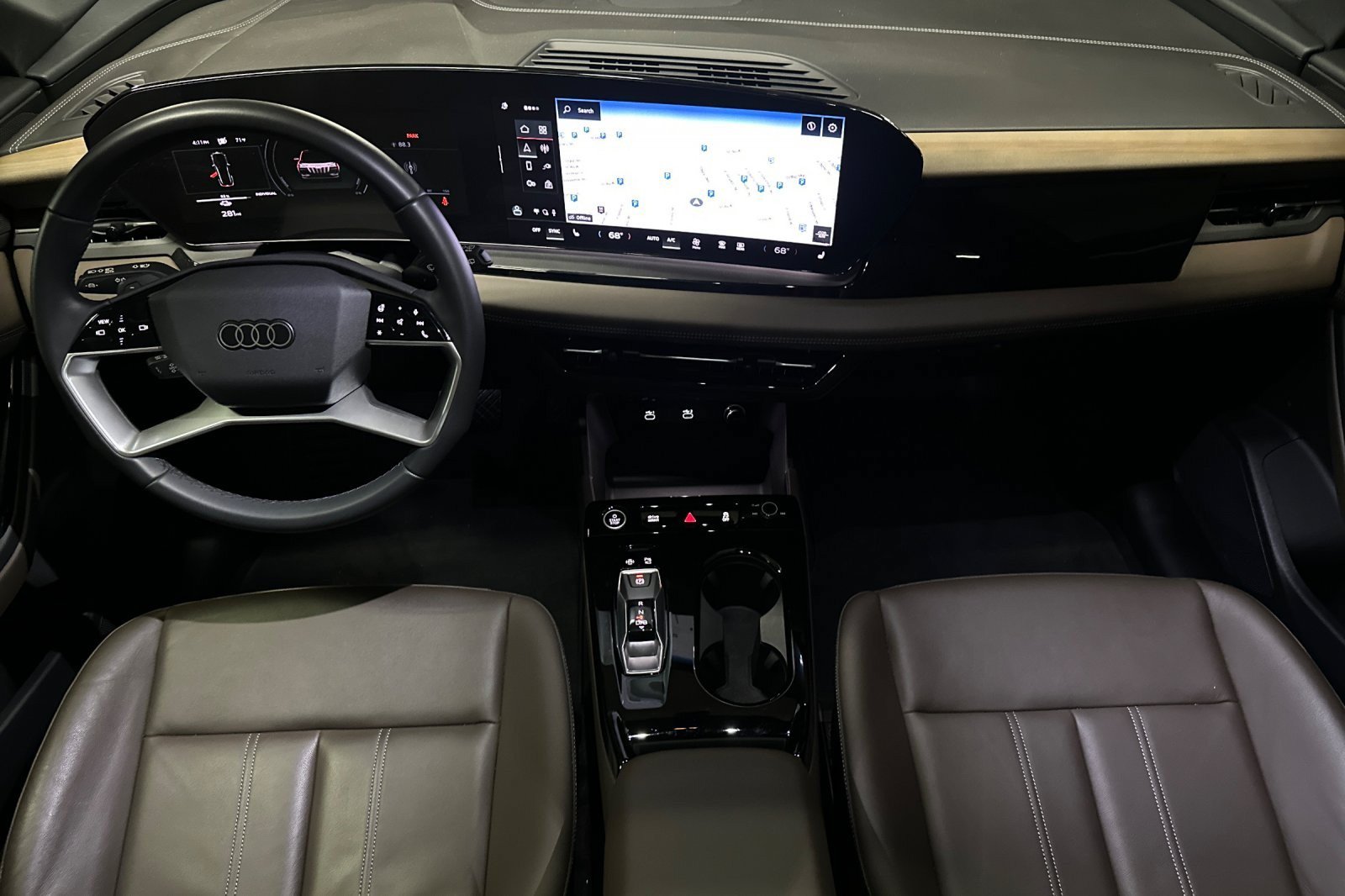 Used 2025 Audi Q6 e-tron Premium w/ Convenience Package RWD image 12