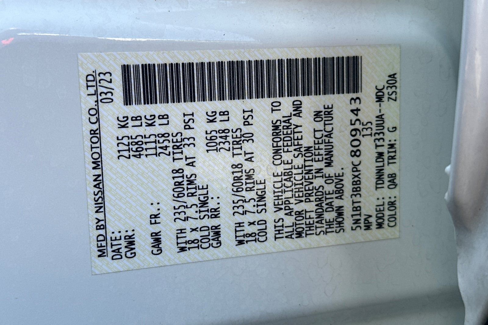 Certified 2023 Nissan Rogue SV image 35