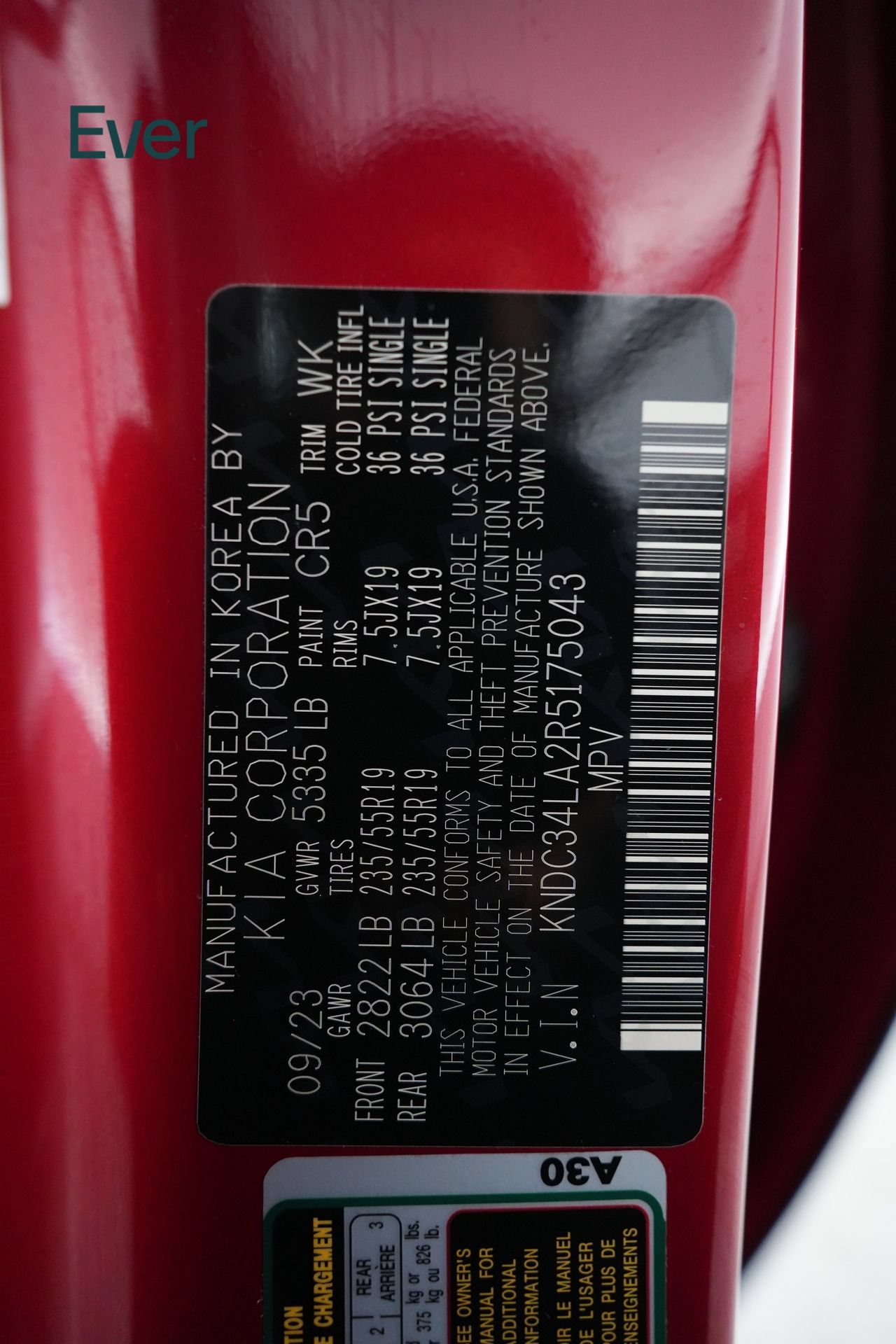 Used 2024 Kia EV6 Light RWD image 27