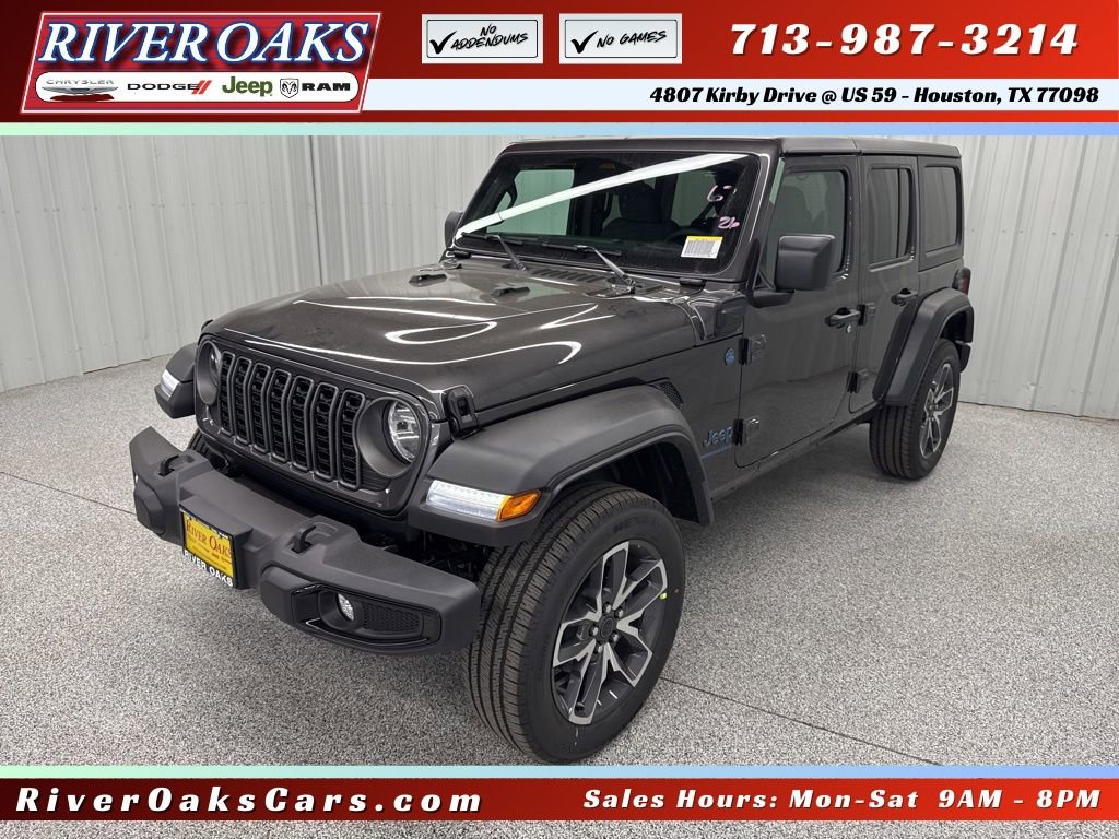 New 2025 Jeep Wrangler Unlimited Sport S 4xe w/ Convenience Group image 3