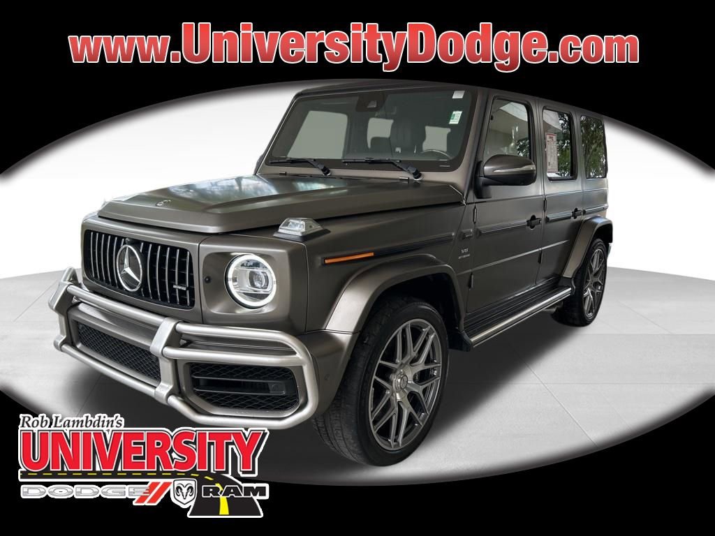 Used 2020 Mercedes-Benz G 63 AMG 4MATIC w/ G Manufaktur Interior Package image 1