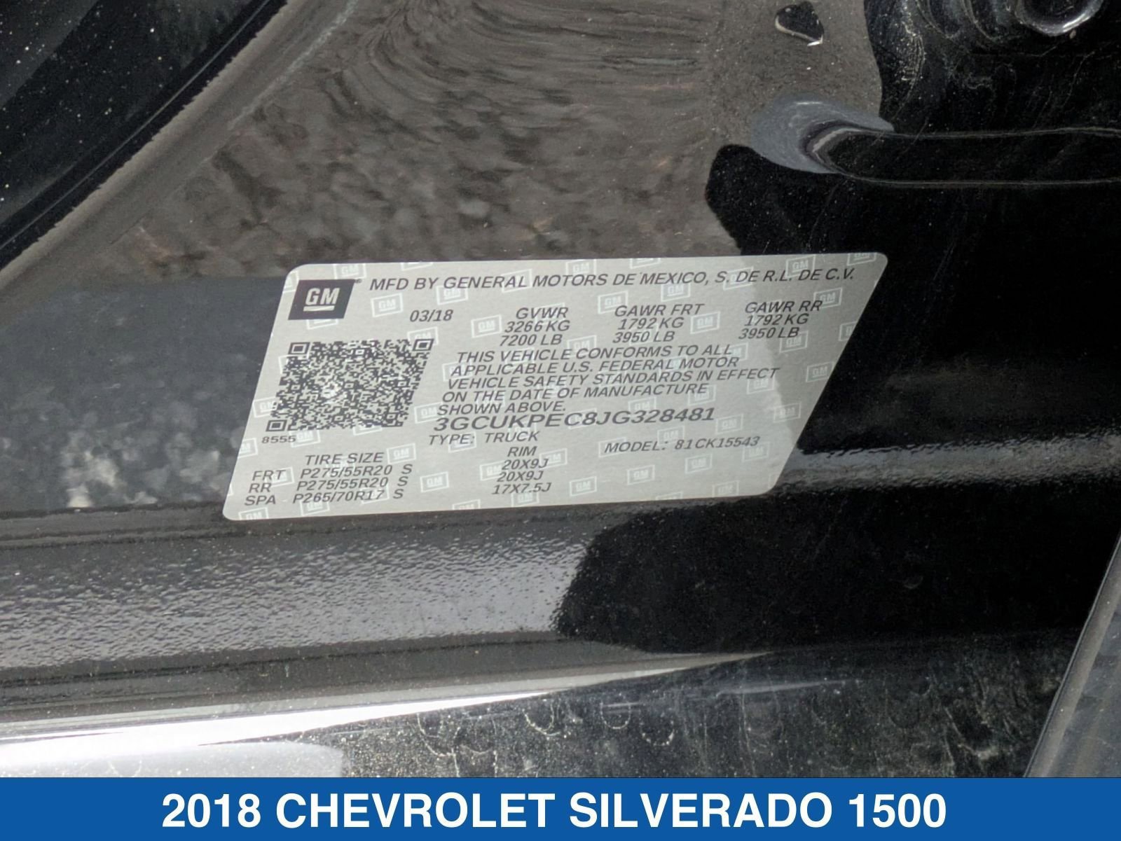 Used 2018 Chevrolet Silverado 1500 Custom w/ Custom Value Package AWD/4WD image 36