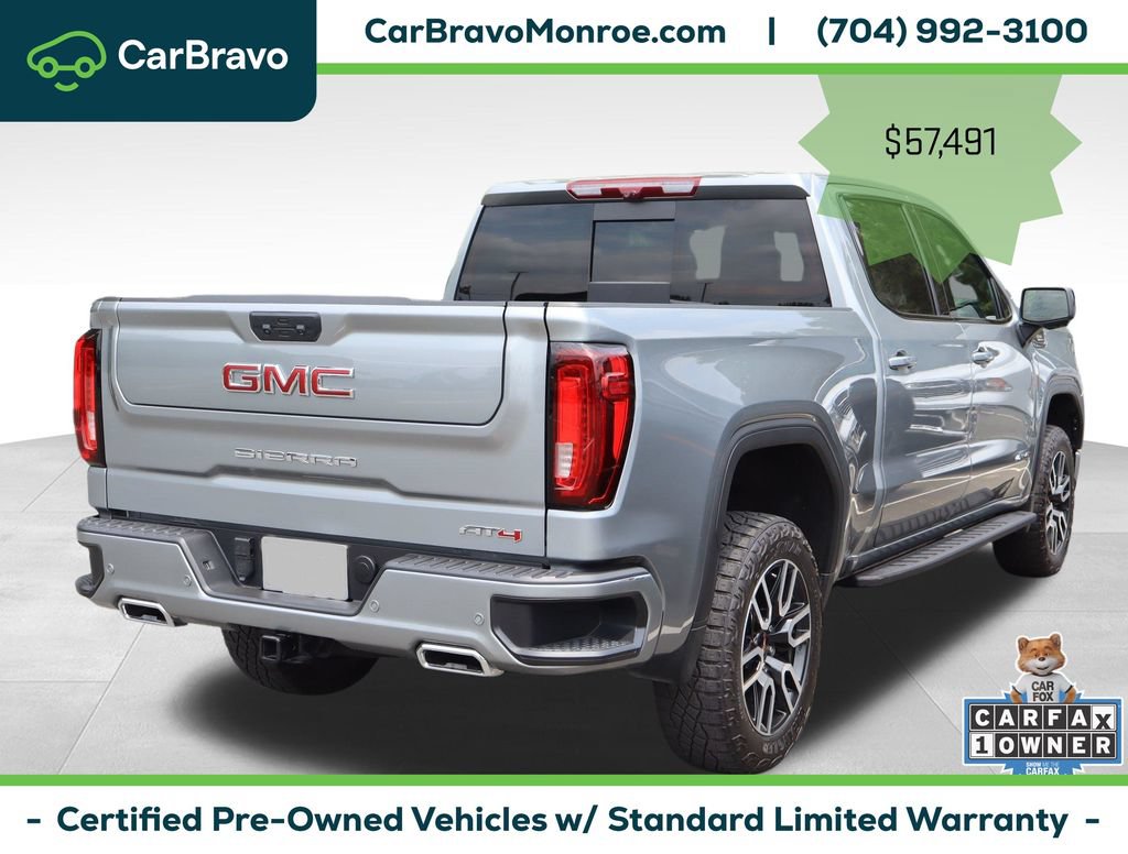 Certified 2024 GMC Sierra 1500 AT4 w/ Technology Package AWD/4WD image 8