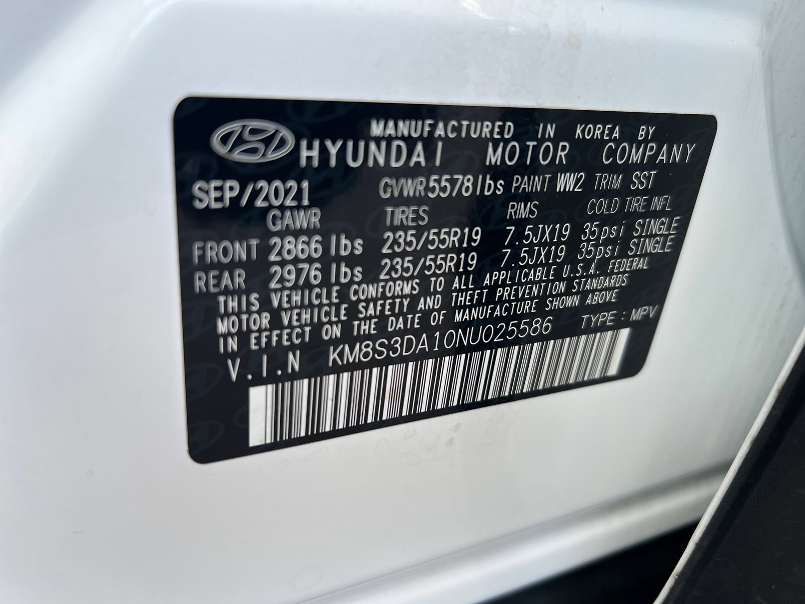 Used 2022 Hyundai Santa Fe SEL Premium AWD/4WD image 34