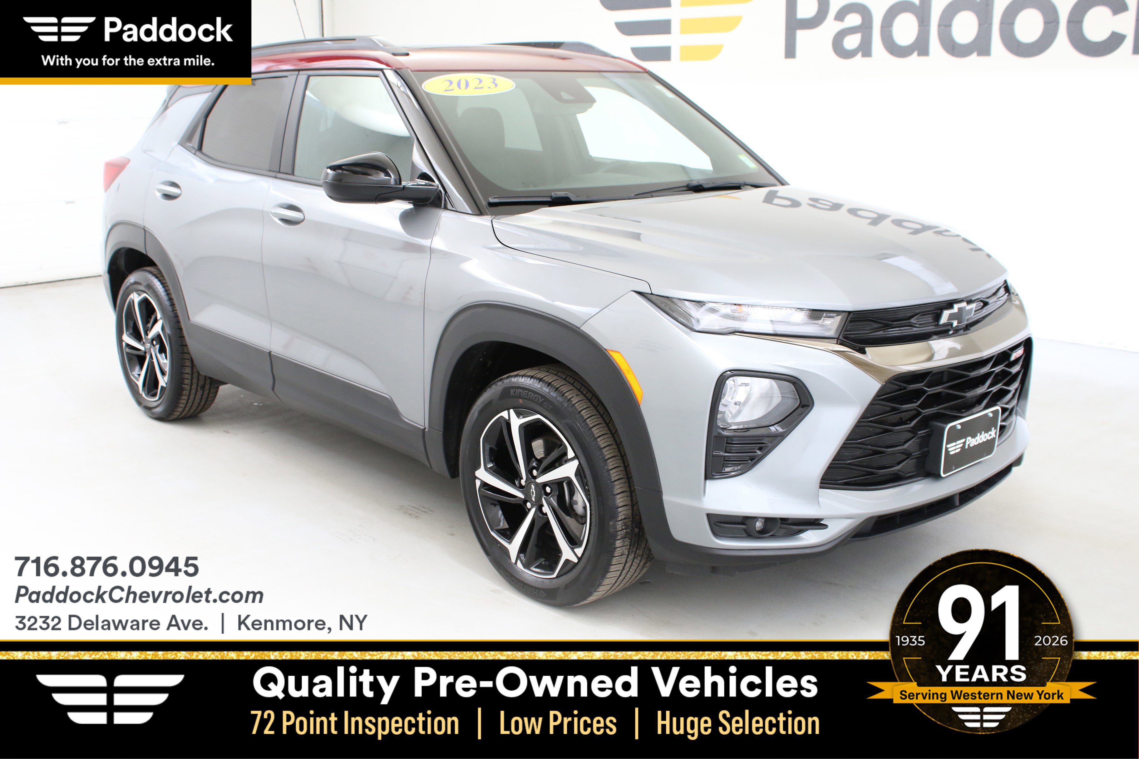 Used 2023 Chevrolet TrailBlazer RS w/ Sun and Liftgate Package