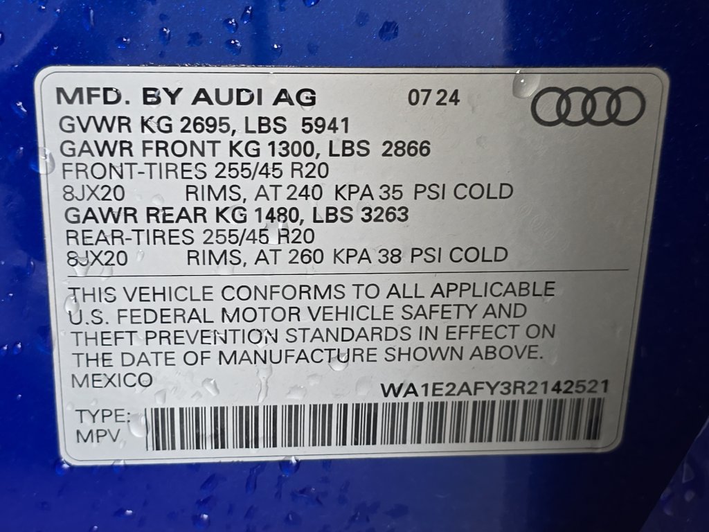 Used 2024 Audi Q5 e Premium Plus w/ Premium Plus Package AWD/4WD image 36