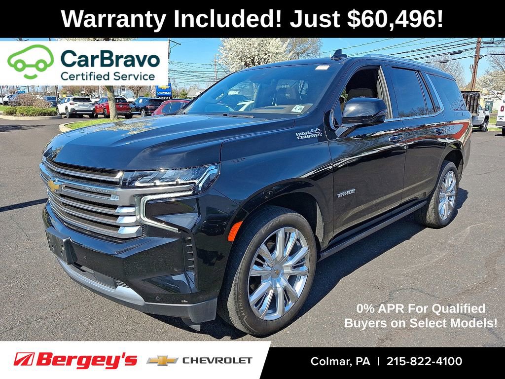 Used 2023 Chevrolet Tahoe High Country image 1