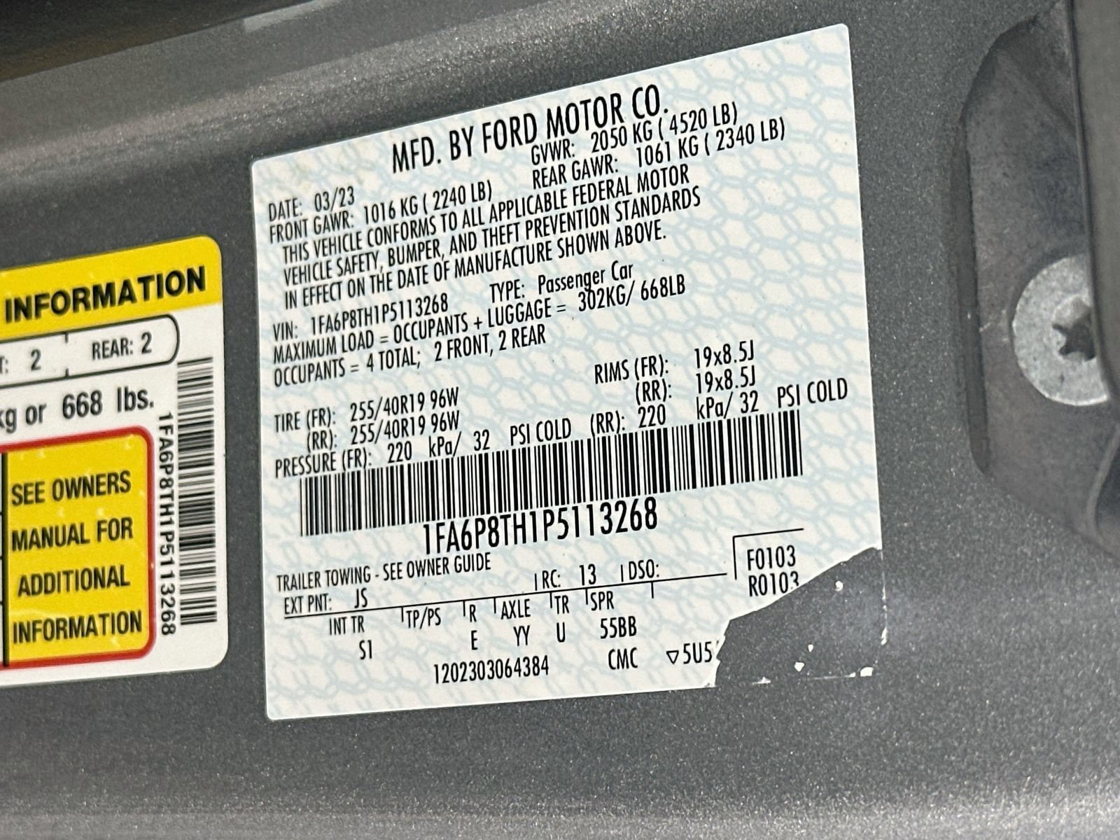 Used 2023 Ford Mustang Premium RWD image 36