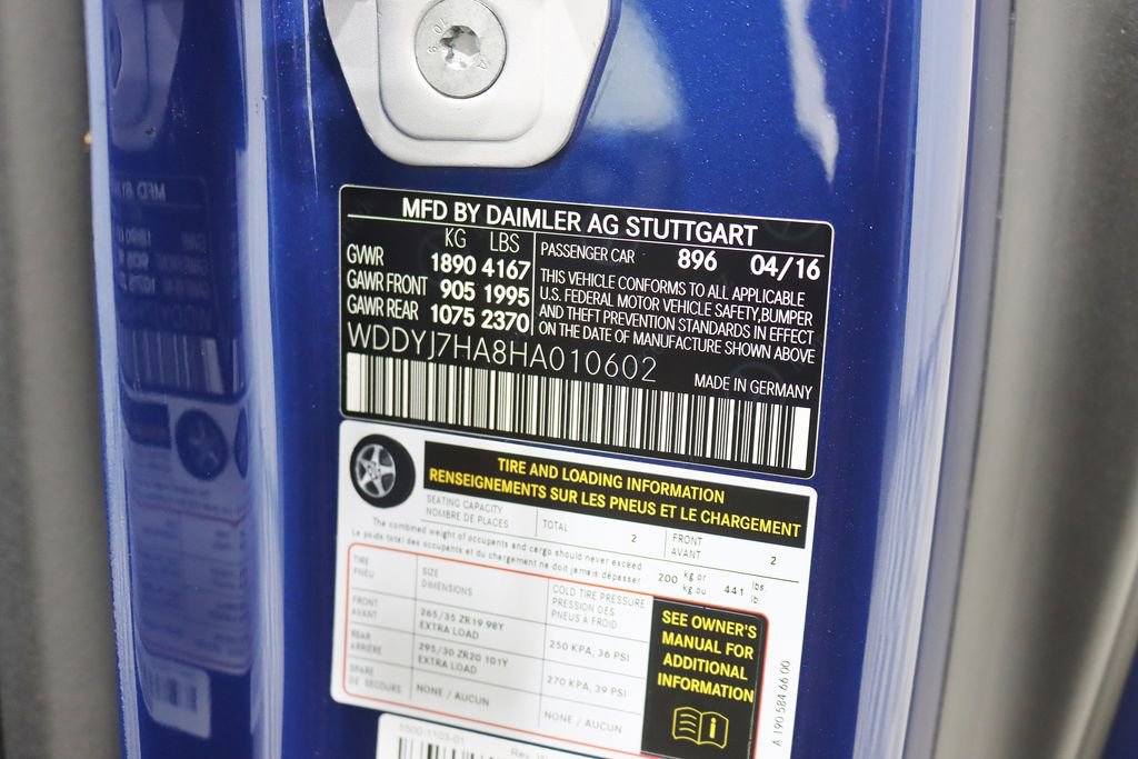 Used 2017 Mercedes-Benz AMG GT Coupe w/ Exclusive Interior Package image 36