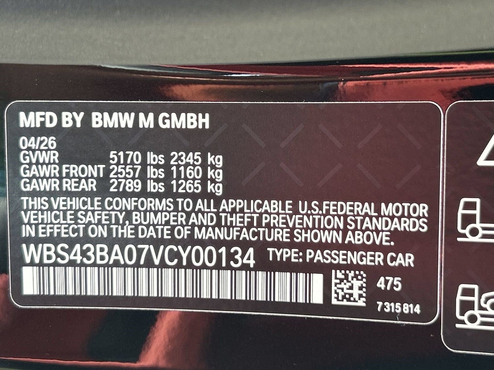 New 2027 BMW M4 xDrive Competition AWD/4WD image 19
