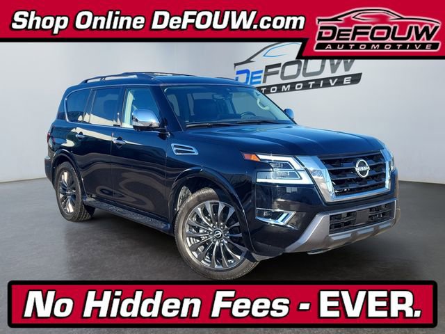 Used 2023 Nissan Armada Platinum w/ Captain's Chairs Package image 1