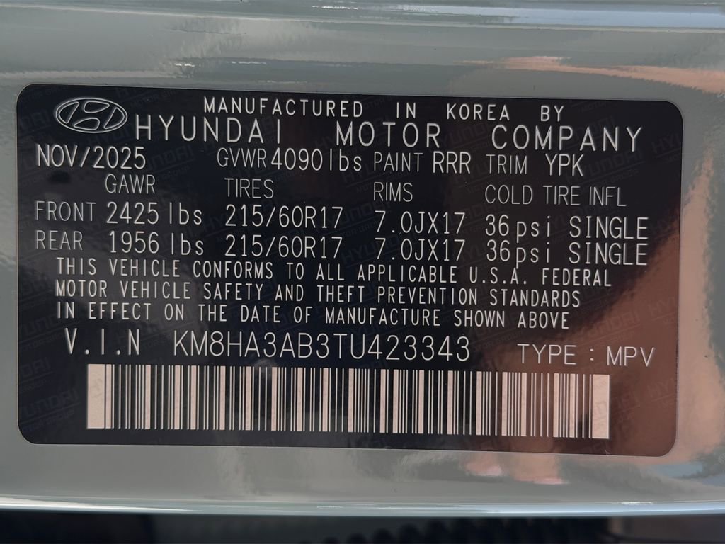 New 2026 Hyundai Kona SE image 25