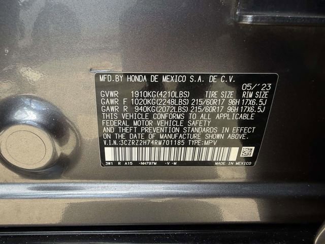 Used 2024 Honda HR-V EX-L image 15