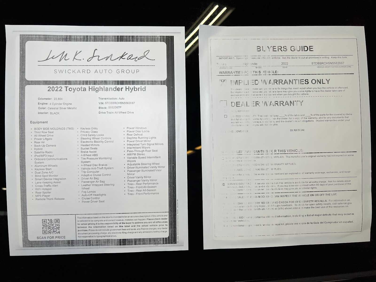 Used 2022 Toyota Highlander LE image 42