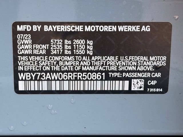 Used 2024 BMW i4 eDrive40 w/ M Sport Package RWD image 25