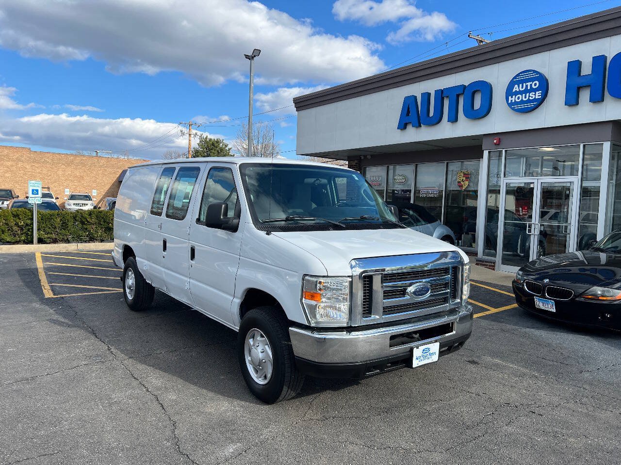 Used 2013 Ford E-250 and Econoline 250 w/ Commercial Cargo Van Pkg RWD image 3