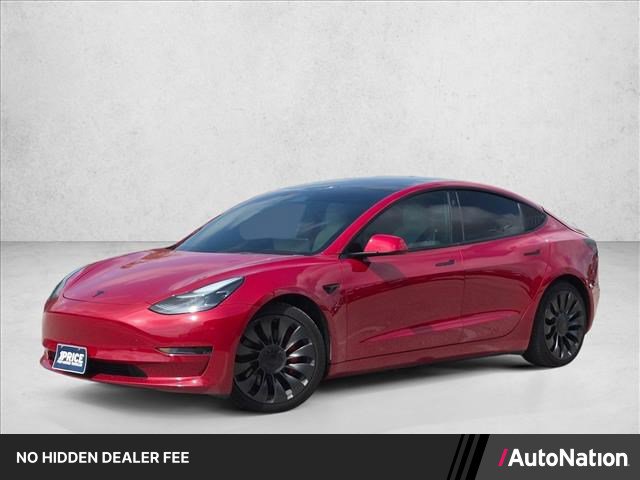Used 2022 Tesla Model 3 Performance AWD/4WD image 1