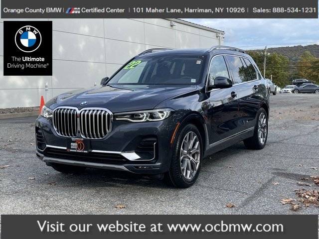 Certified 2022 BMW X7 xDrive40i w/ Premium Package