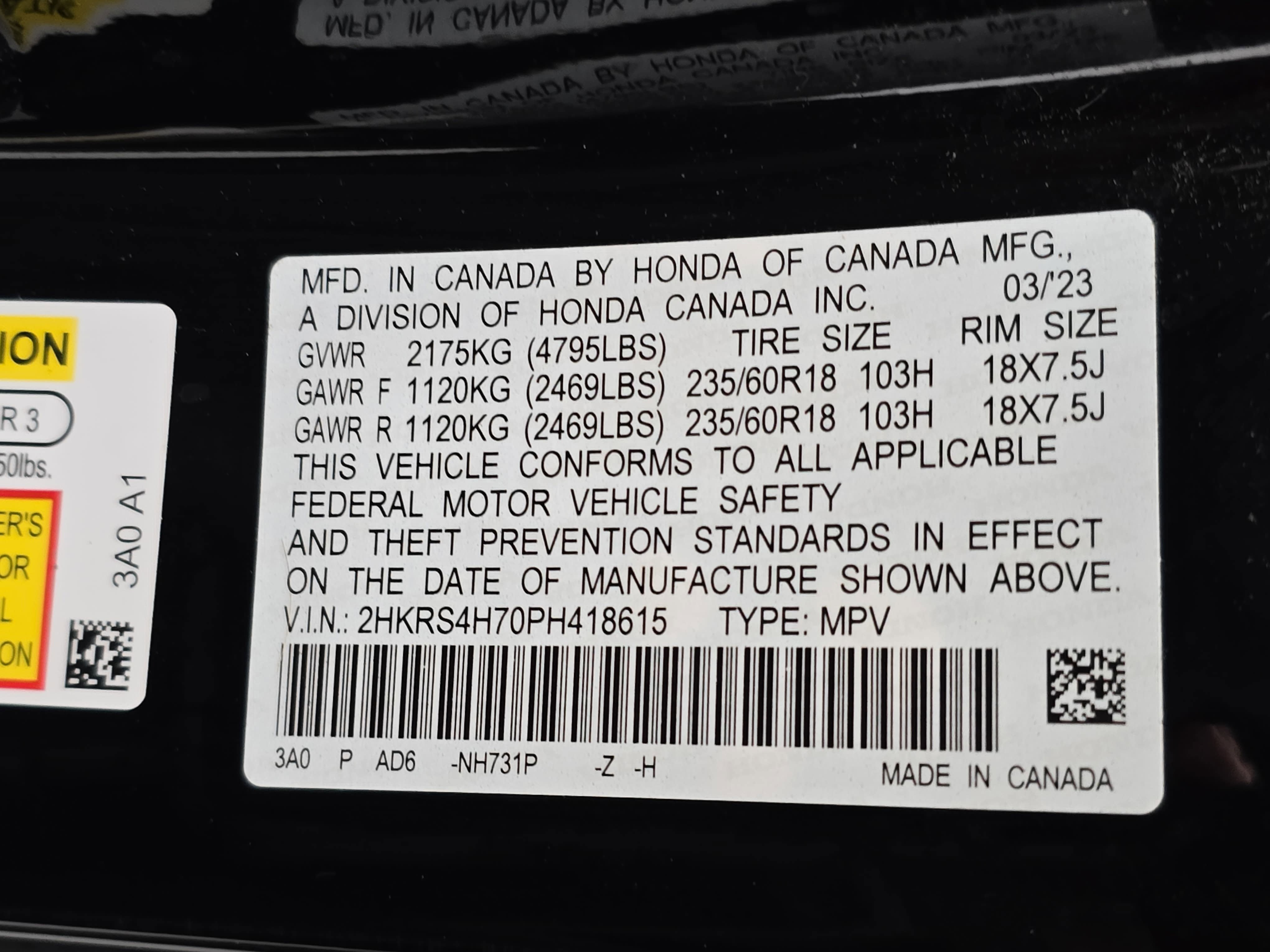 Certified 2023 Honda CR-V EX-L image 36