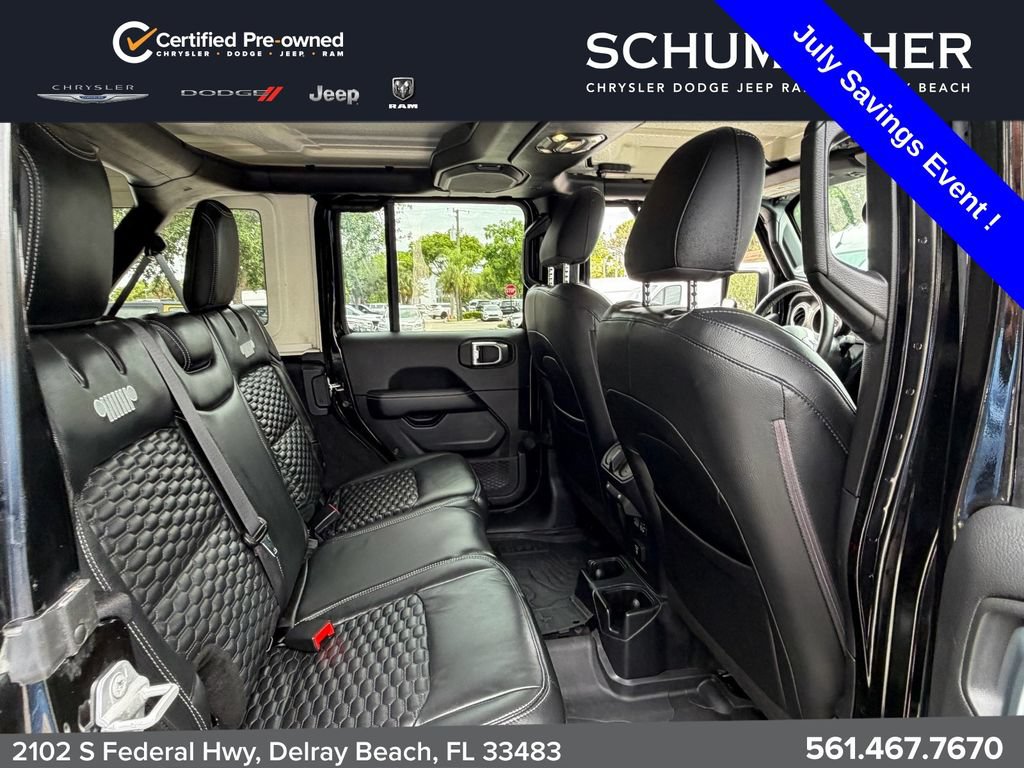 Used 2021 Jeep Wrangler Unlimited Sahara AWD/4WD image 14