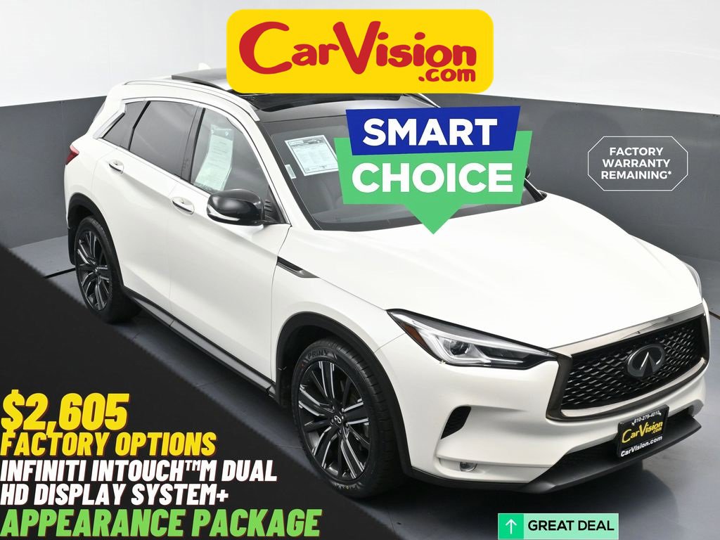 Used 2021 INFINITI QX50 Luxe w/ Appearance Package