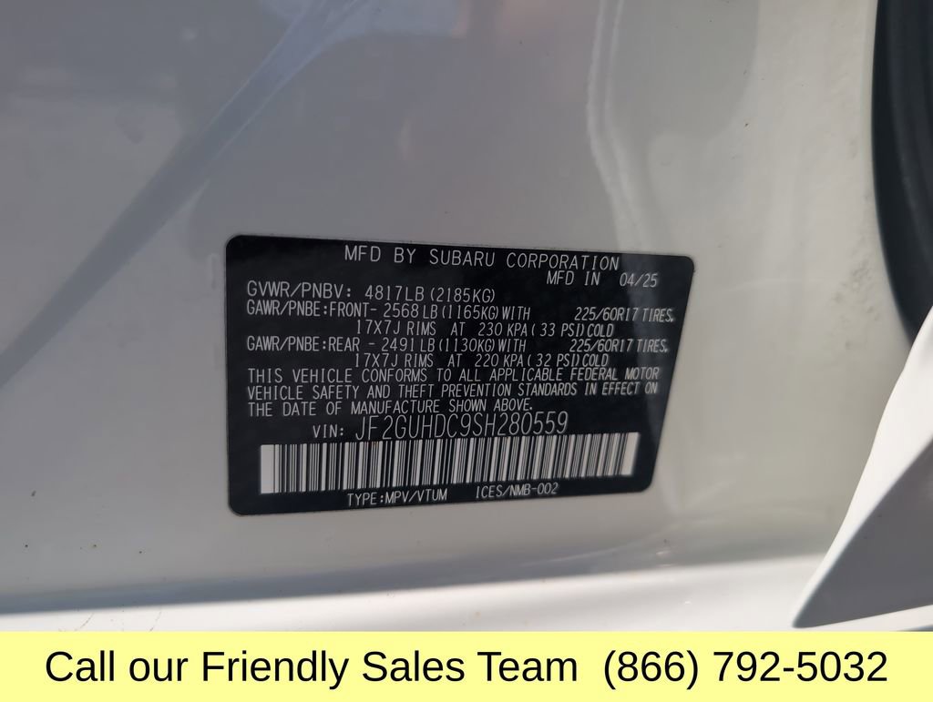 Used 2025 Subaru Crosstrek 2.0i Premium image 29