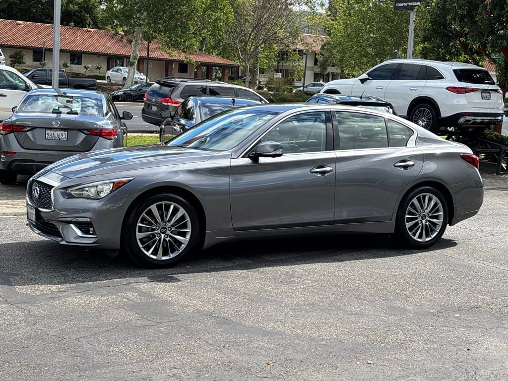 Certified 2023 INFINITI Q50 Luxe w/ Cargo Package image 9
