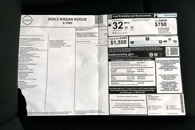 New 2026 Nissan Rogue S image 34