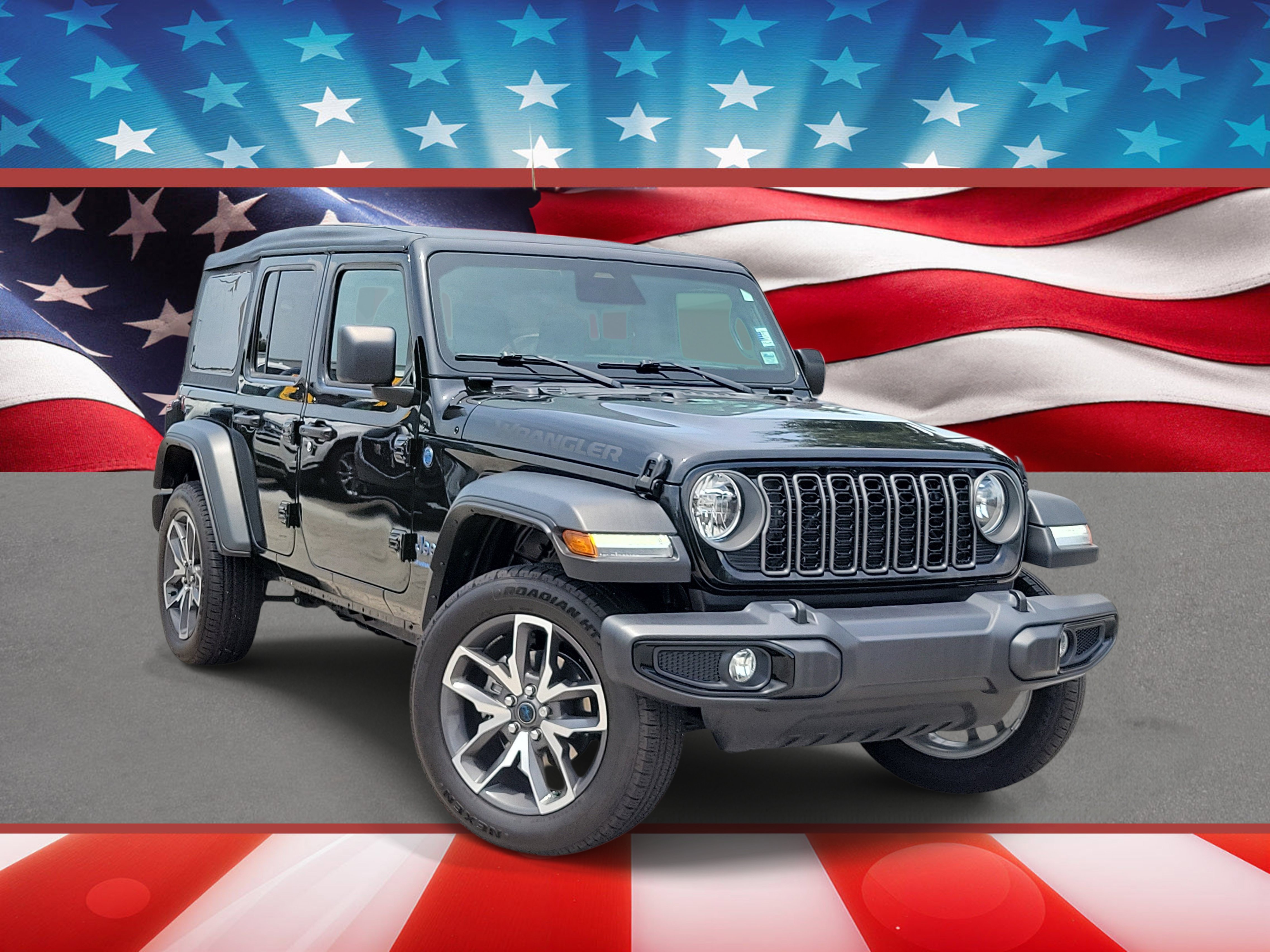 Used 2025 Jeep Wrangler Unlimited Sport S 4xe w/ Convenience Group AWD/4WD image 1